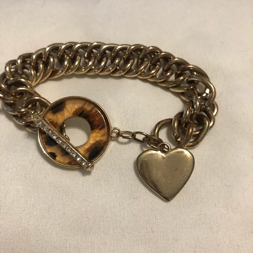 Cheetah print bracelet